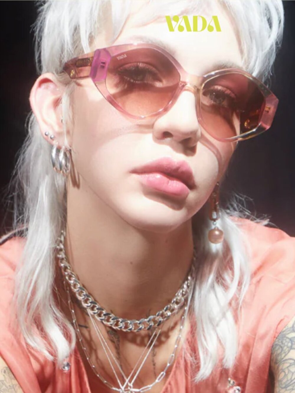 VADA XL Reef Sunglasses - Limited Edition Oversized Diamond Frame